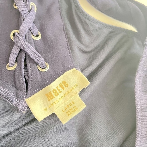 Anthro Maeve Melanie‎ Maxi Dress Size L - Picture 6 of 8